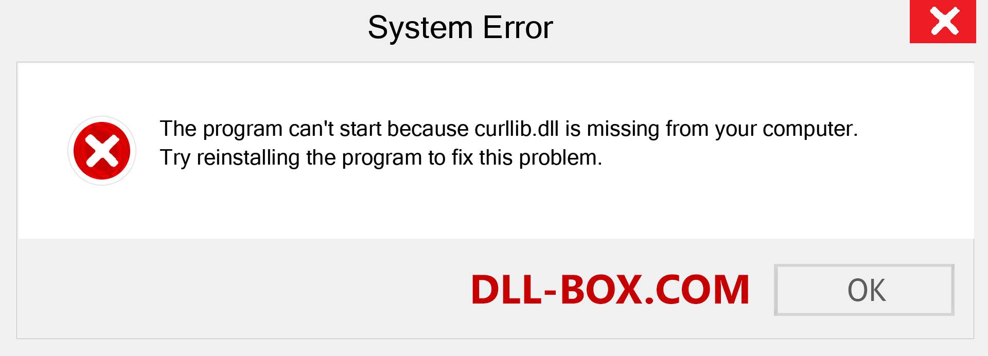  curllib.dll file is missing?. Download for Windows 7, 8, 10 - Fix  curllib dll Missing Error on Windows, photos, images